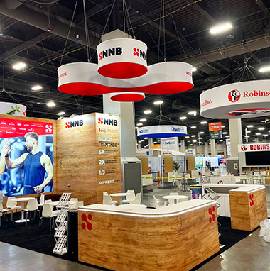 美國展臺(tái)搭建