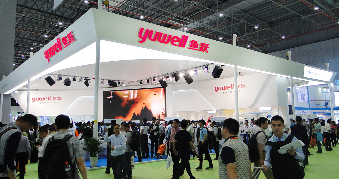 yuwell魚躍醫(yī)療展臺